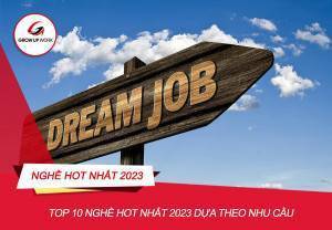 Top 10 nghề hot nhất năm 2023 (theo nhu cầu thị trường)
